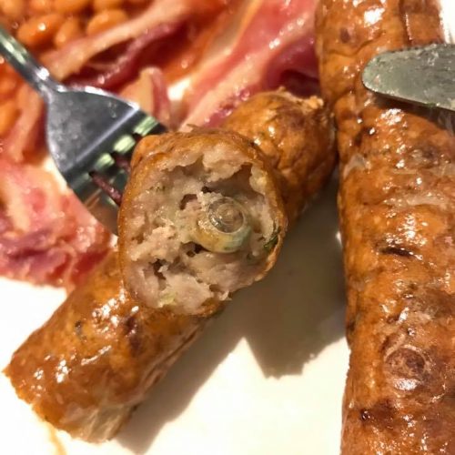 there was a snail in my sausage
